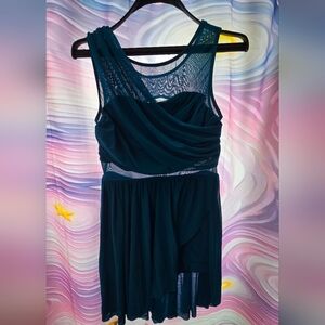 Balera Dance New Elegant Teal Sleeveless Dress